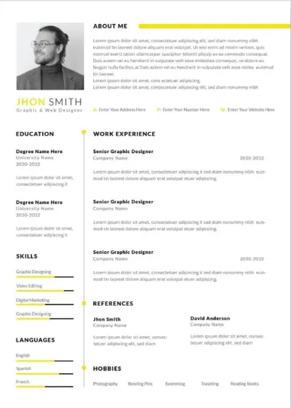 Resume example