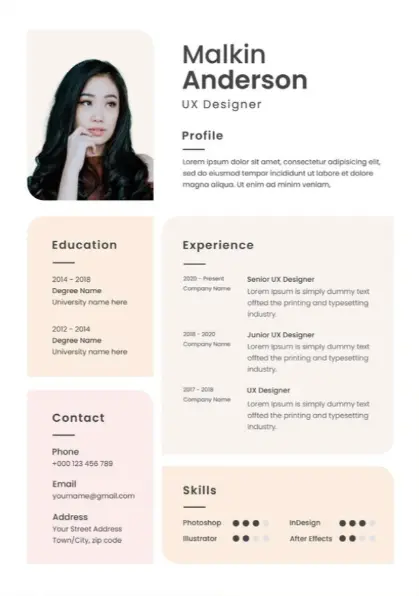 Resume example