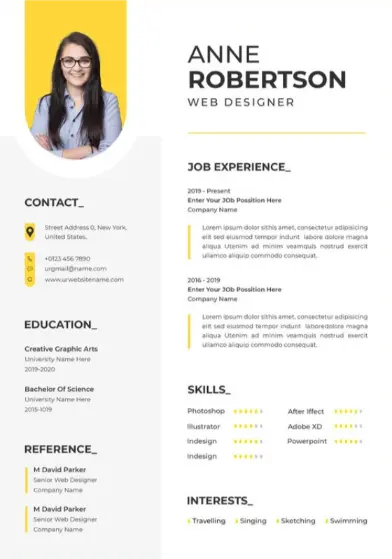 Resume example