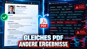 Der unsichtbare Lebenslauf: Warum Ihr PDF von ATS übersehen wird