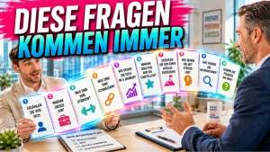 10 häufige Fragen im Vorstellungsgespräch – starke Antwortstrukturen